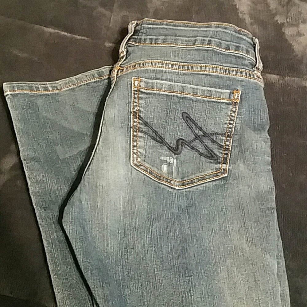 Bebe low rise skinny jeans